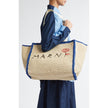Marni, Mending Woven Faux Raffia Tote, Large, NWT