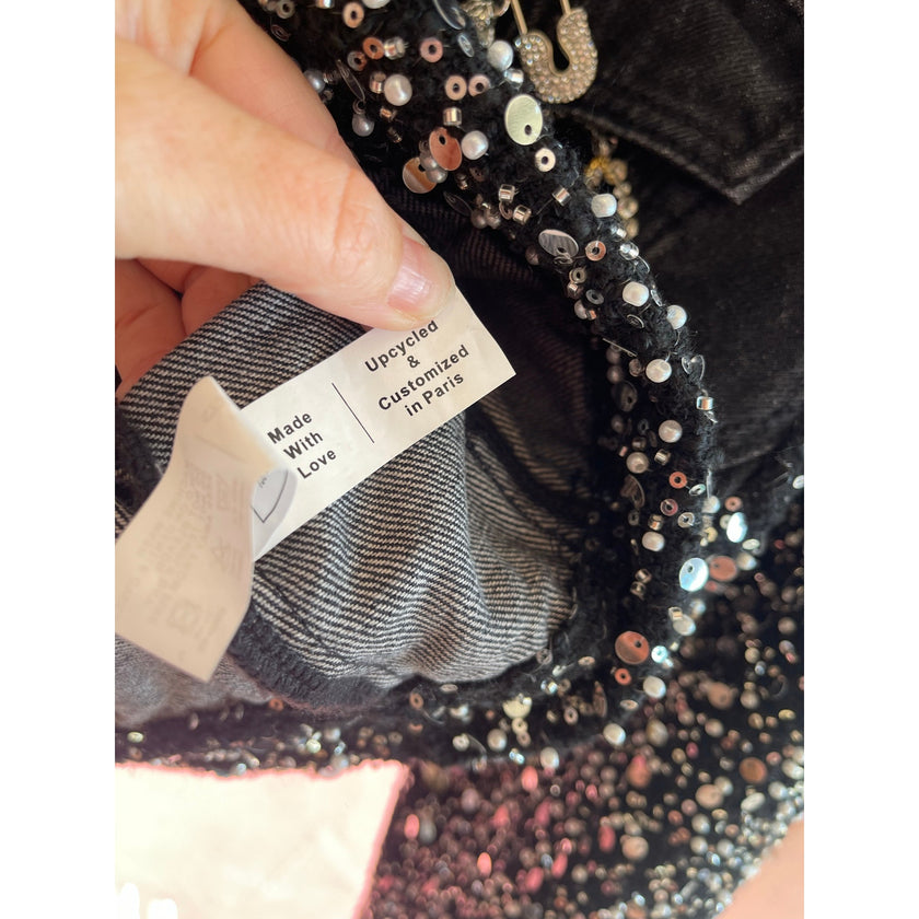 Minime Paris Upcycled Denim Jacket Small