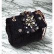 Minime Paris XS Soft Structured Bag, Black Tweed, NWT