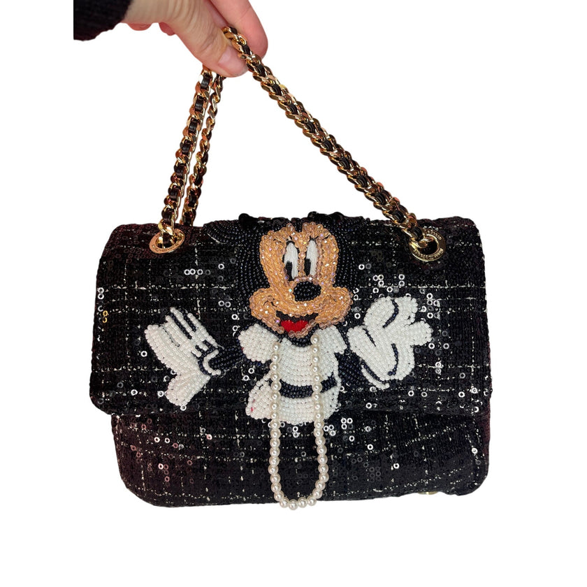Minime Paris Hand-Beaded Mini Mouse Bag – XS | Made in France