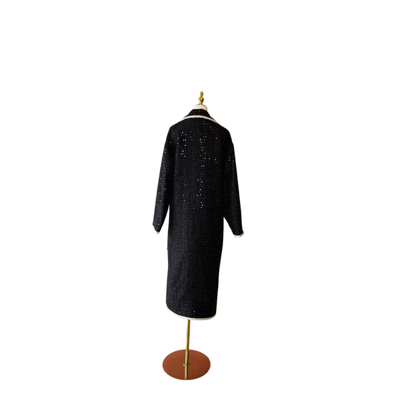 ✨ Minime Paris Long Tweed Coat ✨NWT Medium