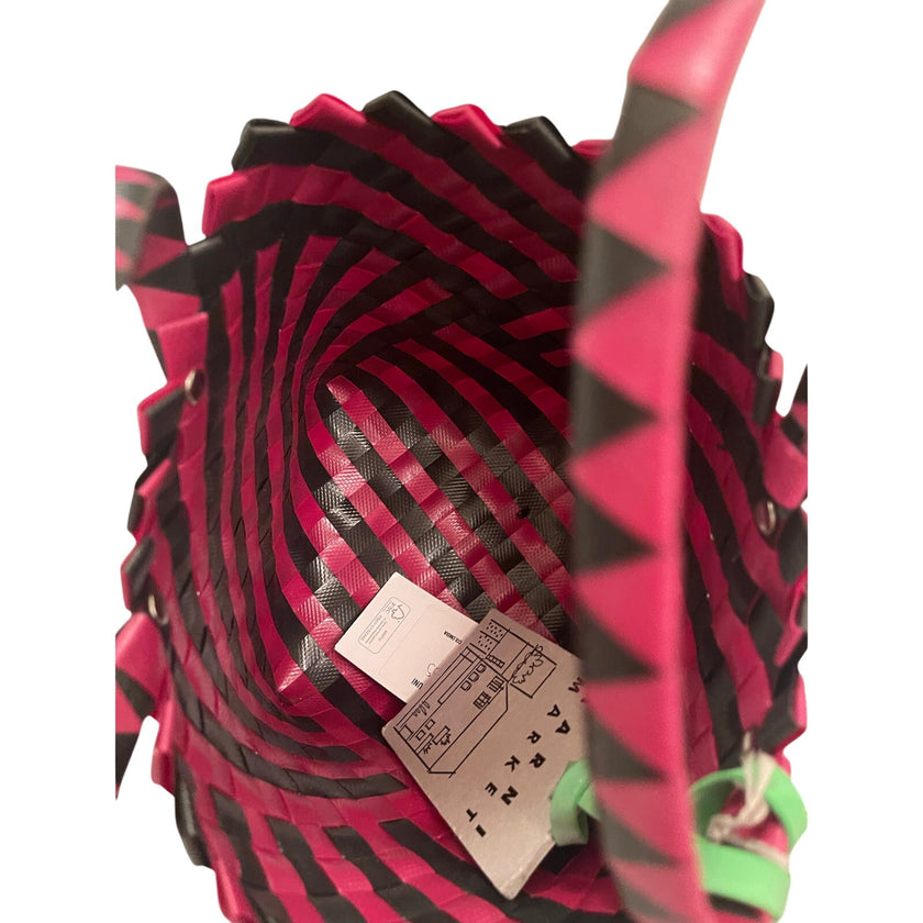 Marni Market, Taha Bag with Woven Handle