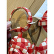 Janie an Jack, Gingham Flower Sandals, NWT, Multiple Sizes