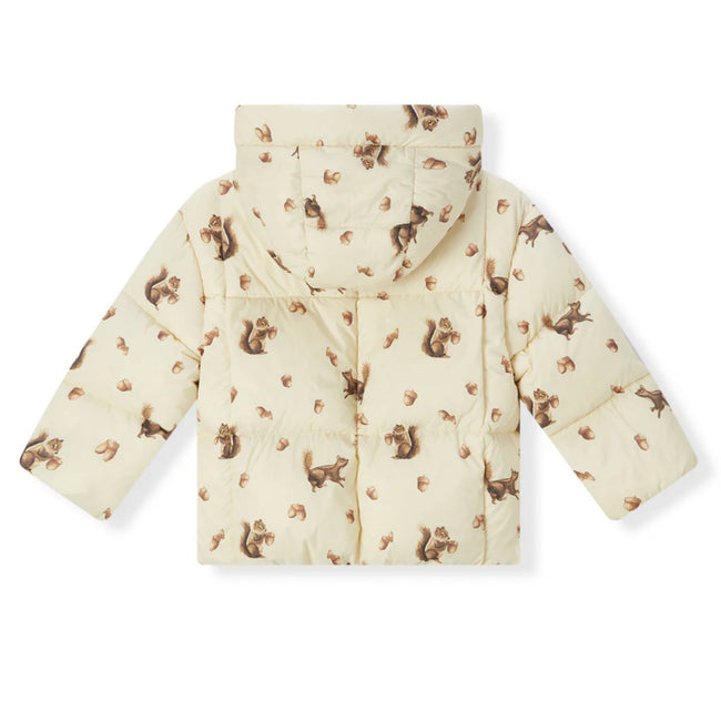 MILKBARN 12-18 months Chipmunk Puffy Down Jacket NWT