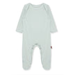 MILKBARN 6-12 Months Slate Blue Stretch Footed Romper NWT