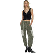 POL Leopard Cargo Pants