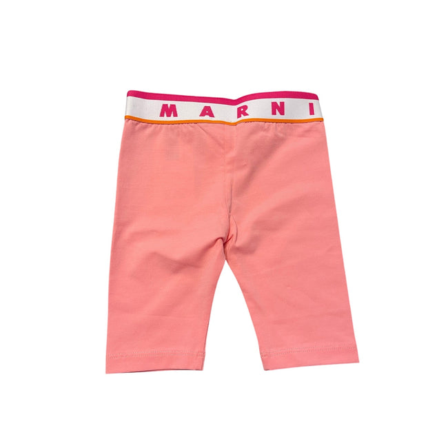 Marni Kids Pink Logo Leggings NWT size: 9M
