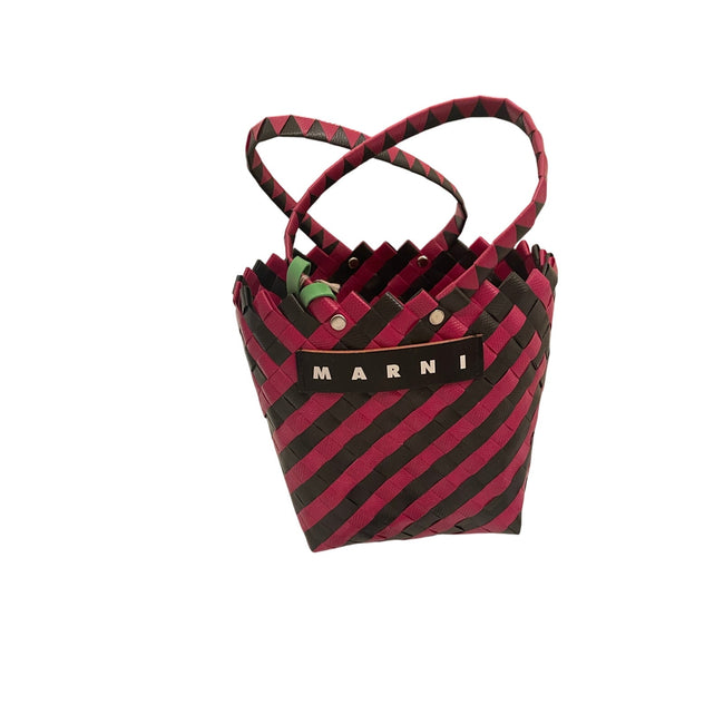 Marni Market, Taha Bag with Woven Handle
