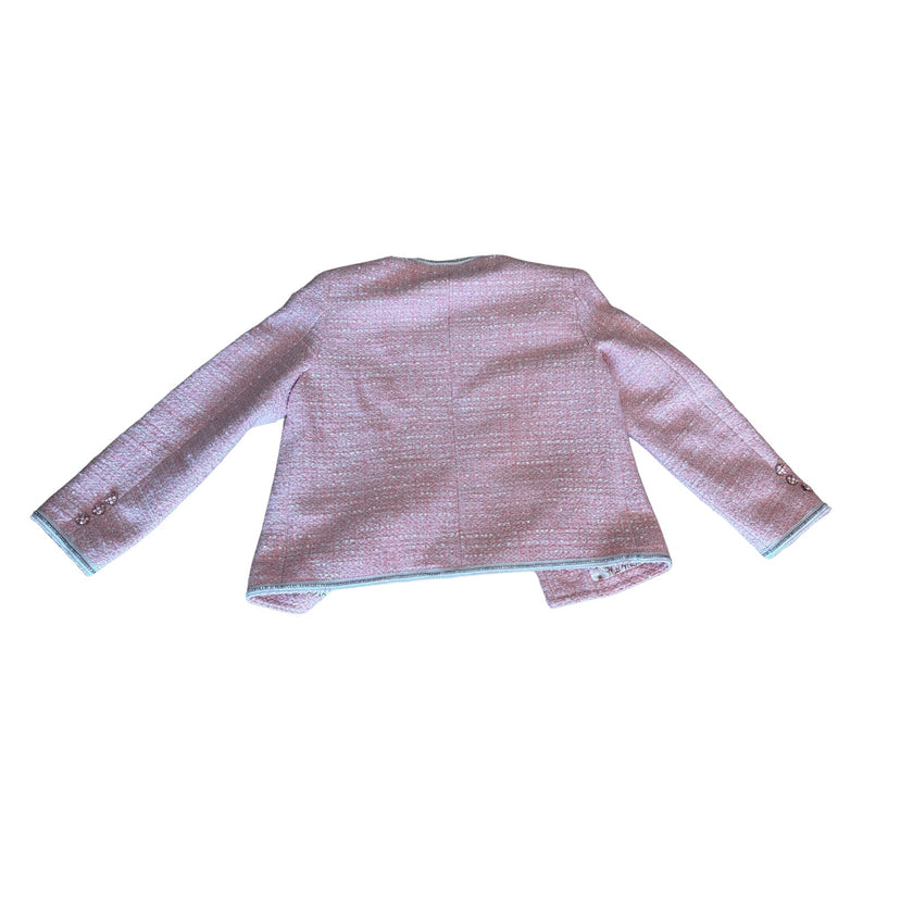 Minime Paris, Pink Tweed Blazer, Med