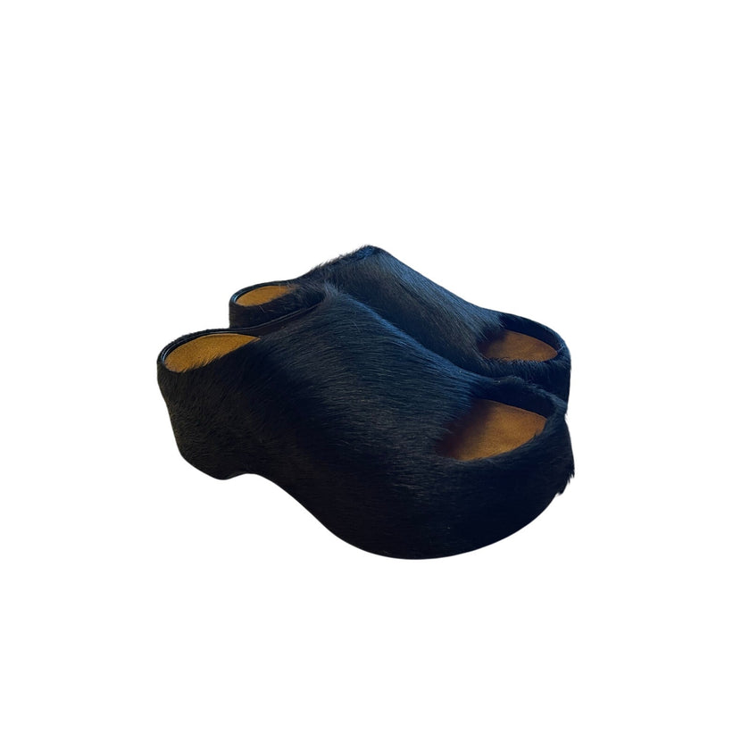 Marni Fussbett Platform Clog Slides