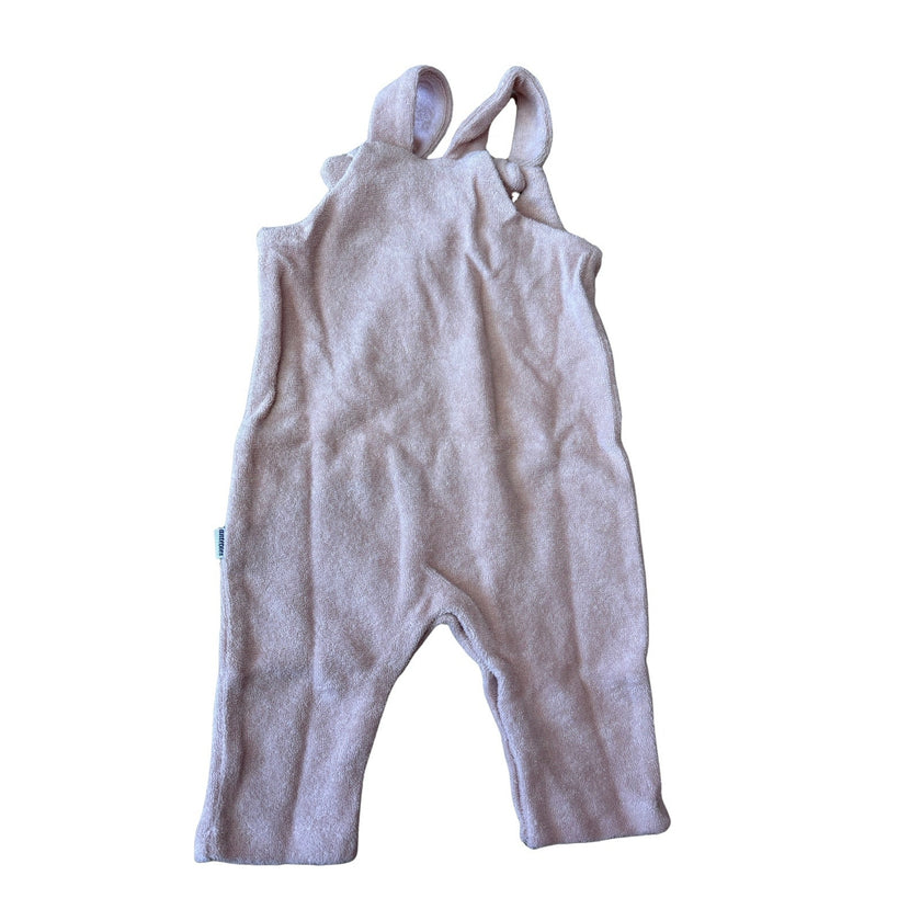 Antebies, Pastel Pink Terry Overalls, NWT