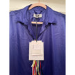 MSGM, Camica/Shirt, Blue Satin, NWT, Size: 42