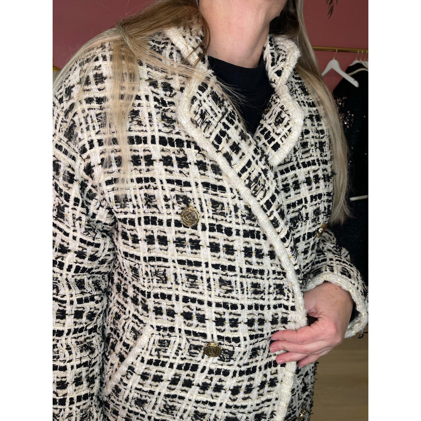 Minime Paris, French Tweed Long Coat
