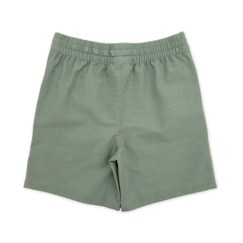 Feather 4 Arrow, Buckle Up Hybird Short, Mineral Green