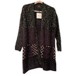 Desigual Black and Gold Cardi