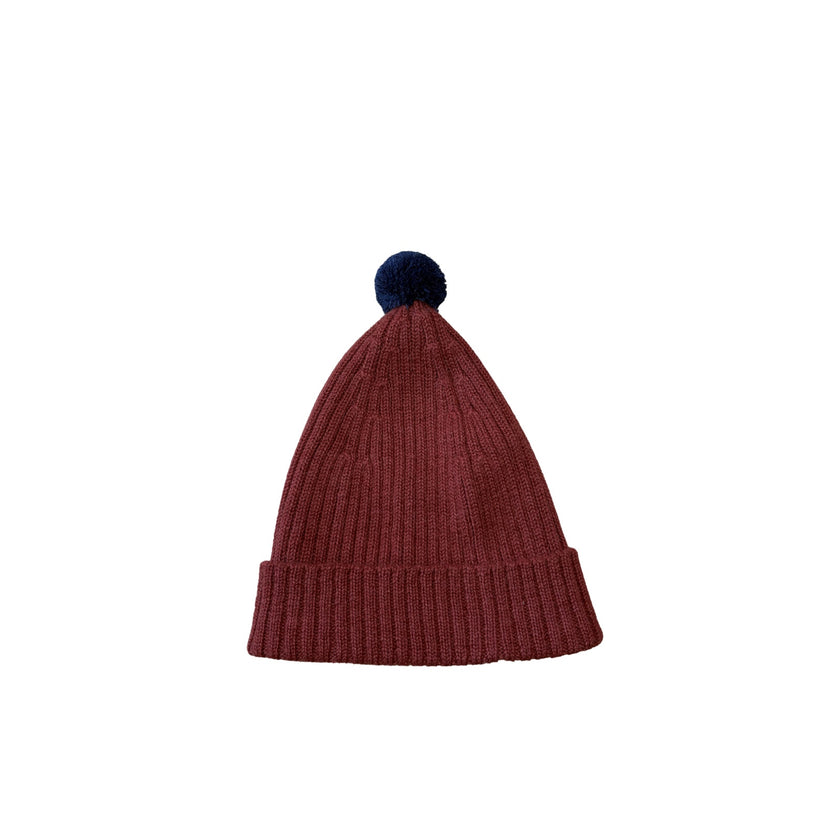 The Sunday Collective Alpaca Pom Pom Kids Beanie