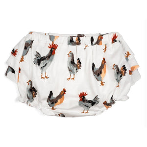Milkbarn Organic Ruffle Bloomer, Chicken