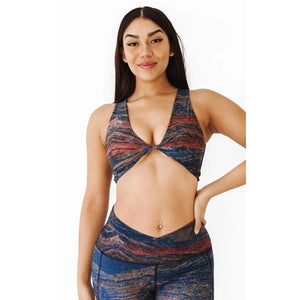 Yoga Democracy, Twist + Turn Bra, Pedra